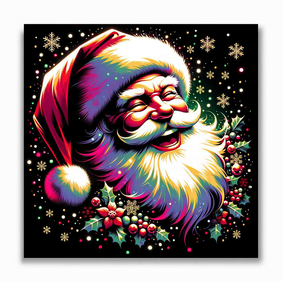 Malen nach Zahlen - Weihnachtsmann, Comic