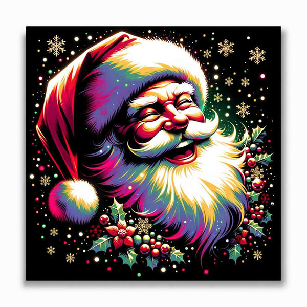 Malen nach Zahlen - Weihnachtsmann, Comic
