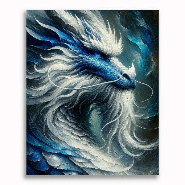 Malen nach Zahlen - Weiser Drache