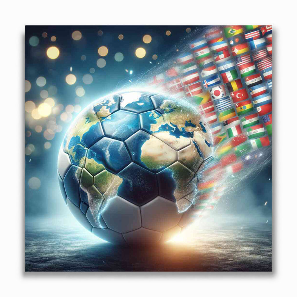 Malen nach Zahlen - Welt im Spiel