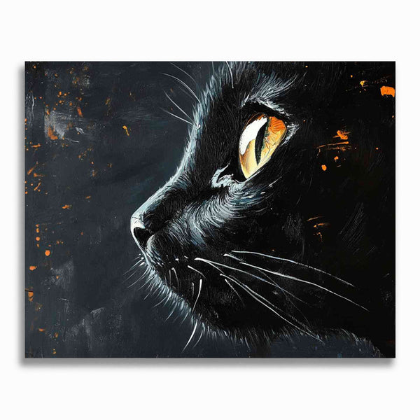 Malen nach Zahlen - Weltkatze