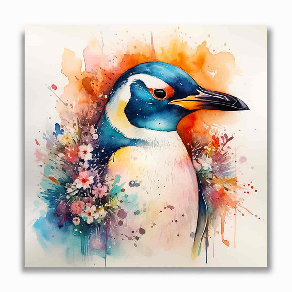 Malen nach Zahlen - Witziger Pinguin