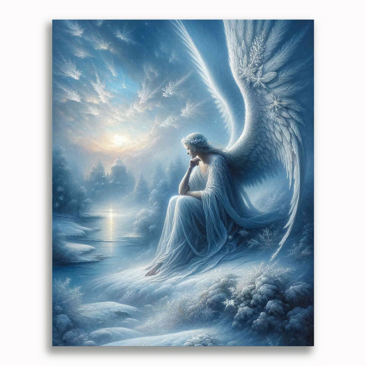 Malen nach Zahlen - Zauberhafter Engel