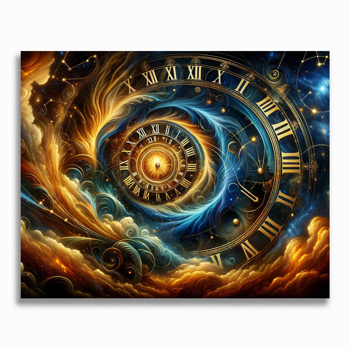 Malen nach Zahlen - Zeitreise