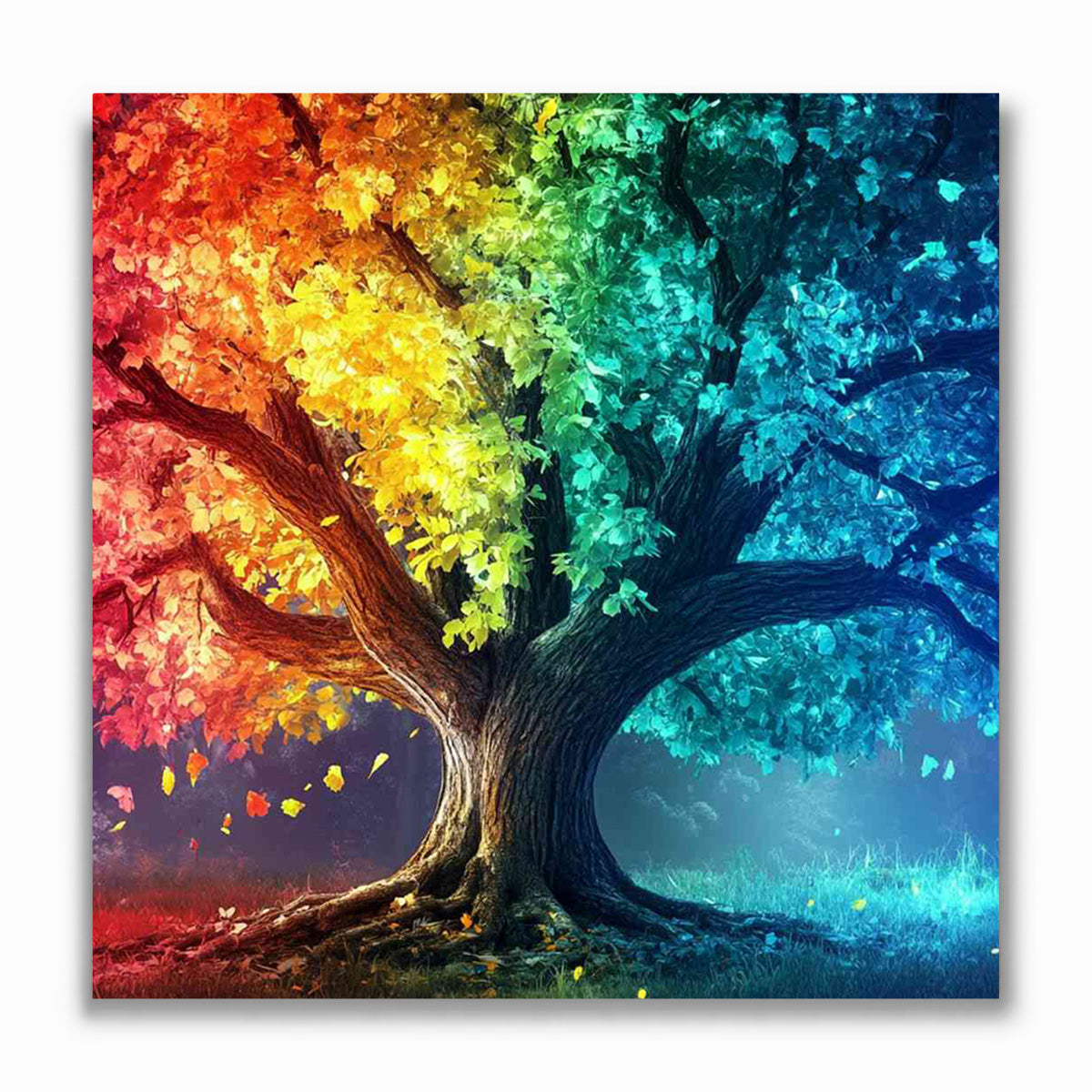 Malen nach Zahlen - Baum der Zauberfarben