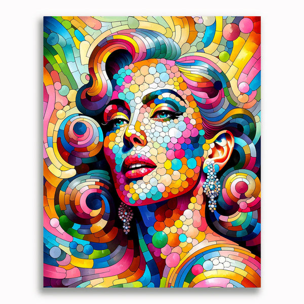 Marilyn Monroe – Malen nach Zahlen