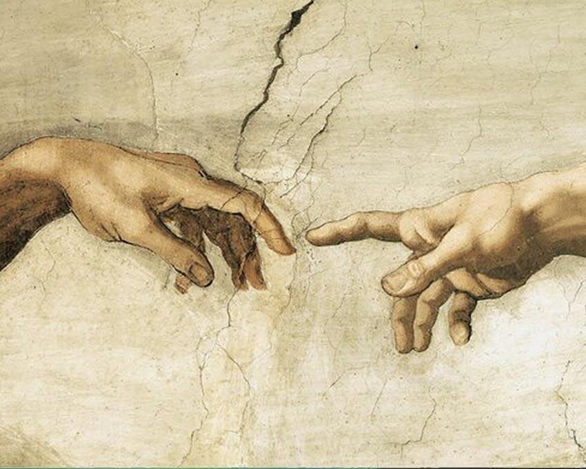 Michelangelo, Die Erschaffung Adams - Klassiker
