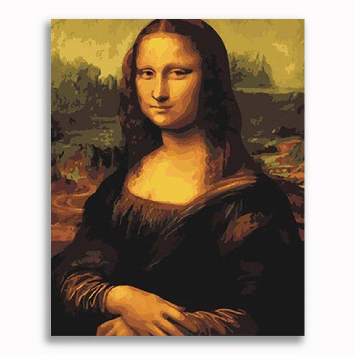 Mona Lisa - Malen nach Zahlen