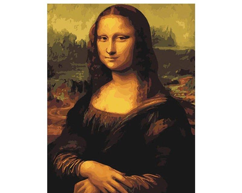 Mona Lisa - Malen nach Zahlen
