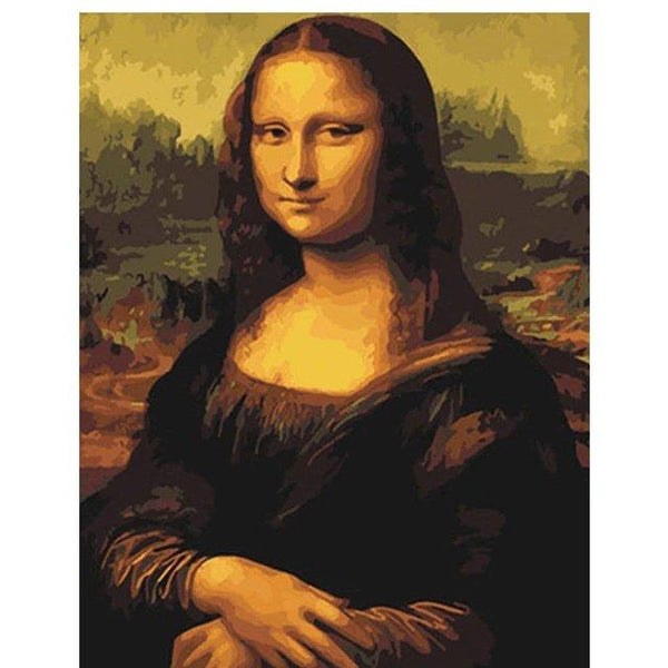 Mona Lisa - Malen nach Zahlen