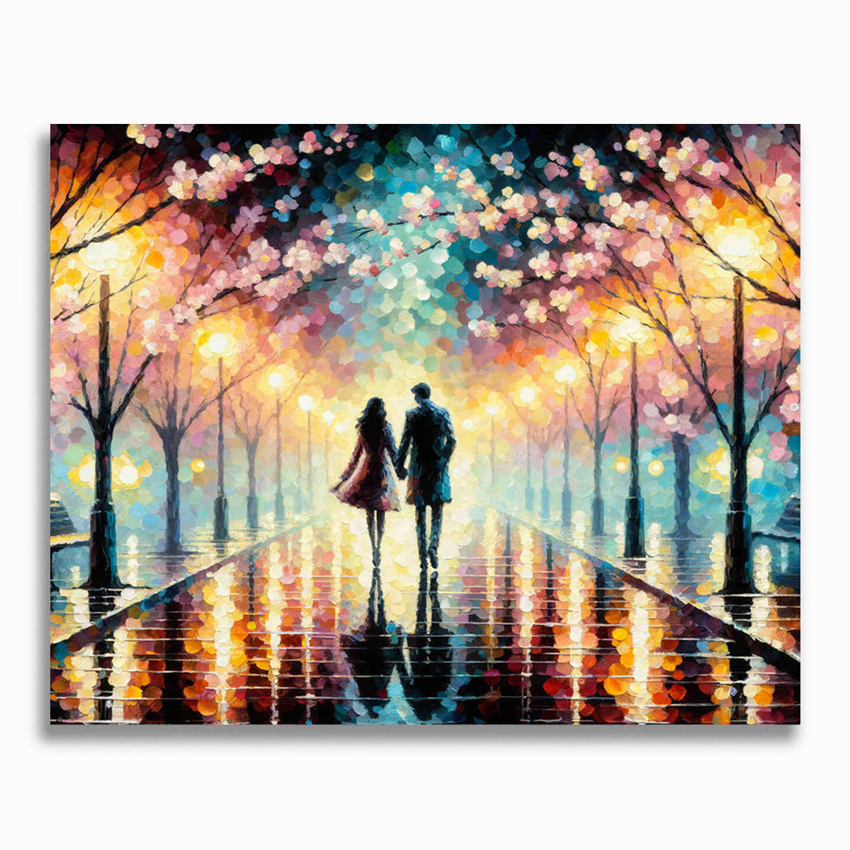 Pärchen, Zeit für sich - Malen nach Zahlen