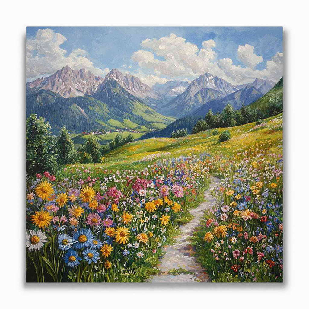 Malen nach Zahlen - Pfad der Farben