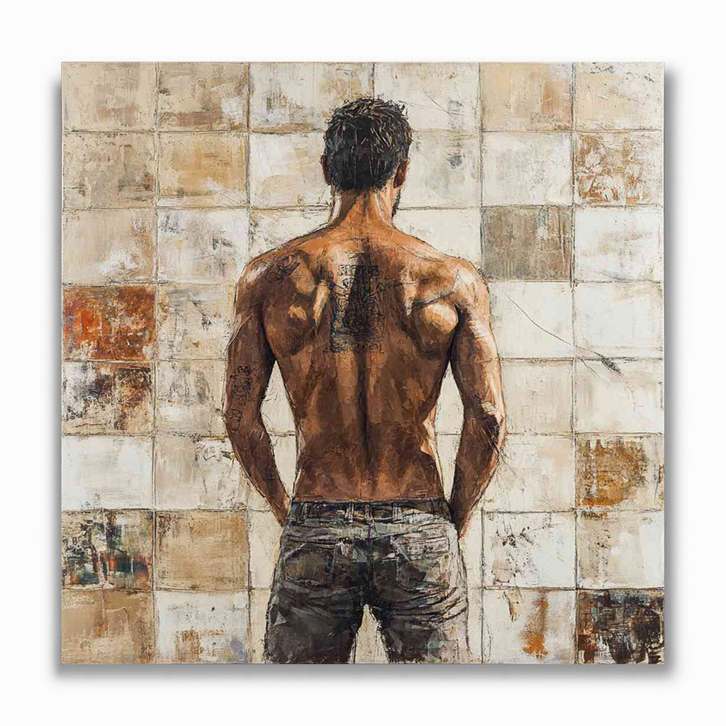 Malen nach Zahlen - Rückseite der Seele