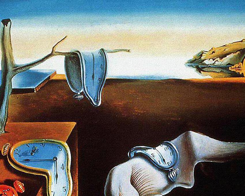 Salvador Dali, Die zerrinende Zeit - Klassiker