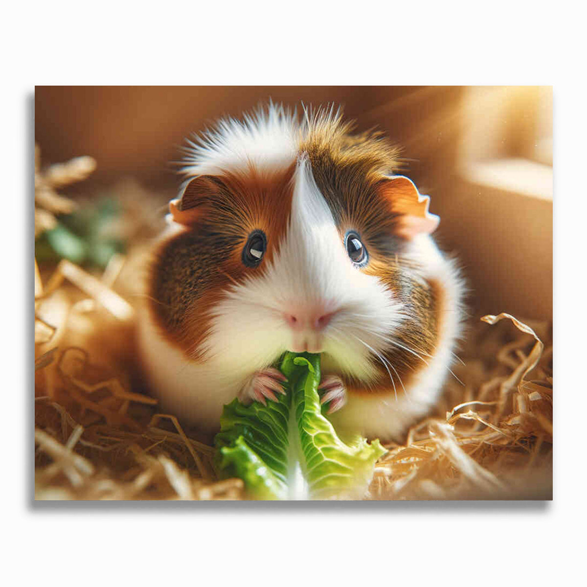 Malen nach Zahlen - Little sweet pig
