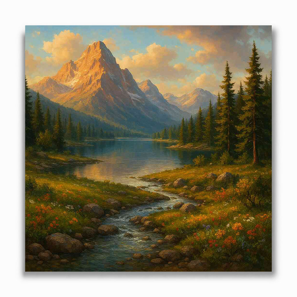 Malen nach Zahlen - Sehnsucht nach Stille