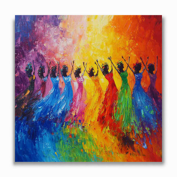 Malen nach Zahlen - Tanz des Lichts