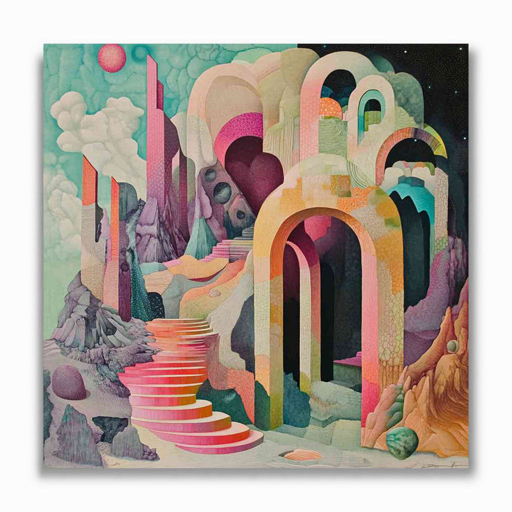 Malen nach Zahlen - Tore einer Traumwelt