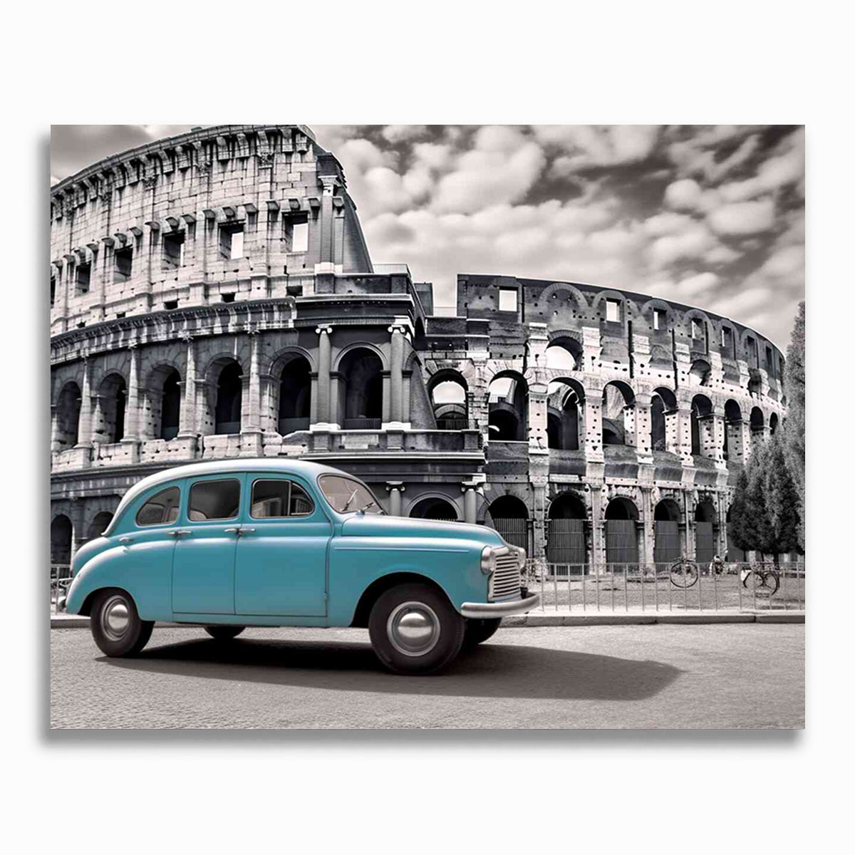 Malen nach Zahlen - Vergangene Eleganz, Rom Kolosseum