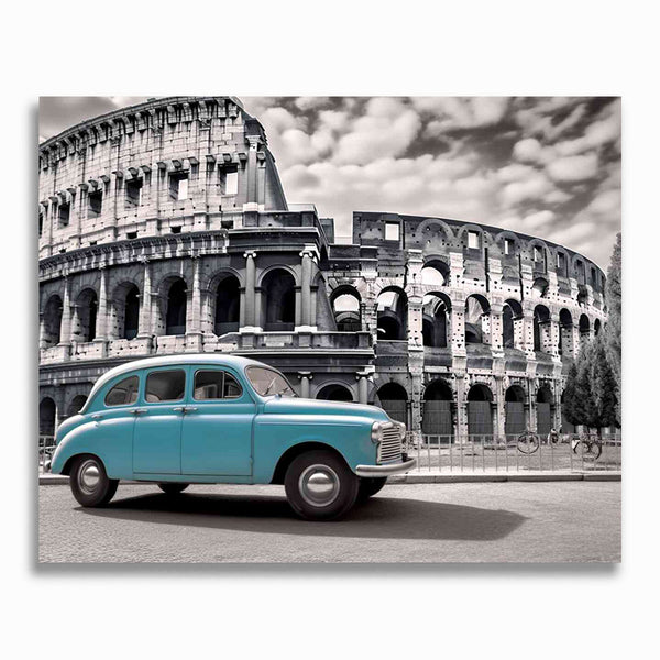 Malen nach Zahlen - Vergangene Eleganz, Rom Kolosseum