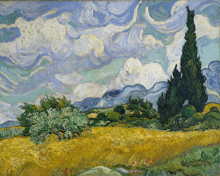 Vincent van Gogh, Weizenfeld - Klassiker