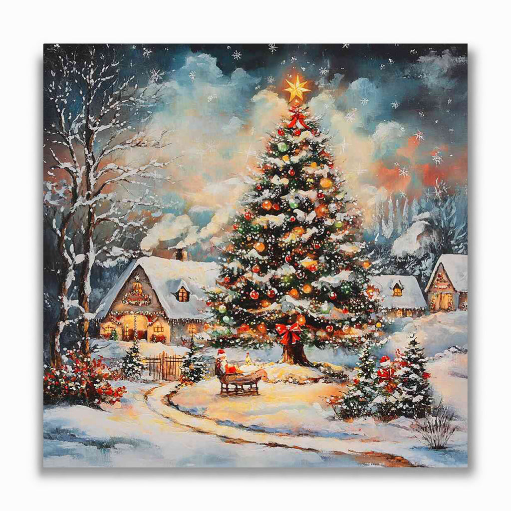 Malen nach Zahlen - Weihnachtszauber