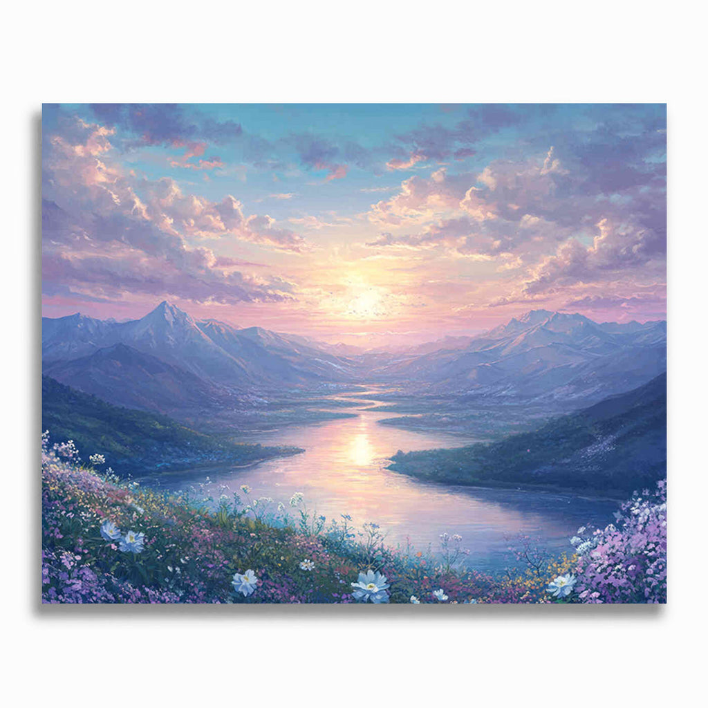 Malen nach Zahlen - Winterzauber und Wärme