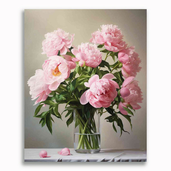 Malen nach Zahlen - Zarte Versprechen des Frühlings