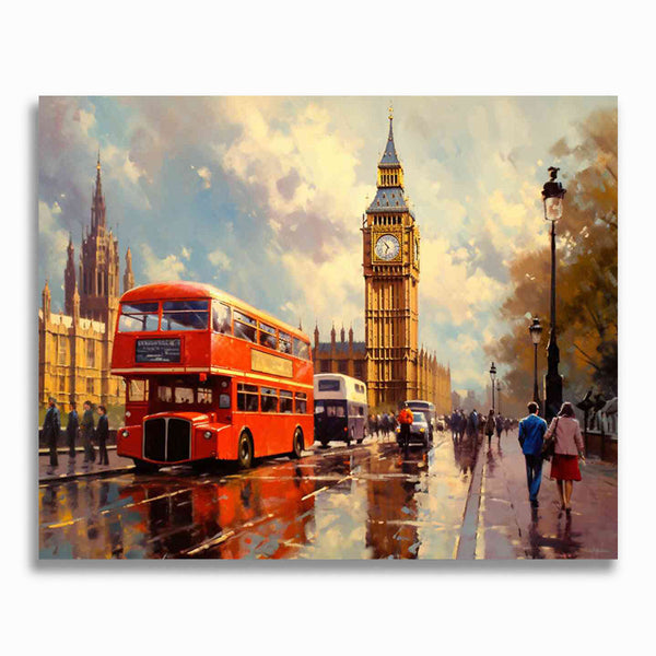 Malen nach Zahlen - Zeitlose Reflexionen