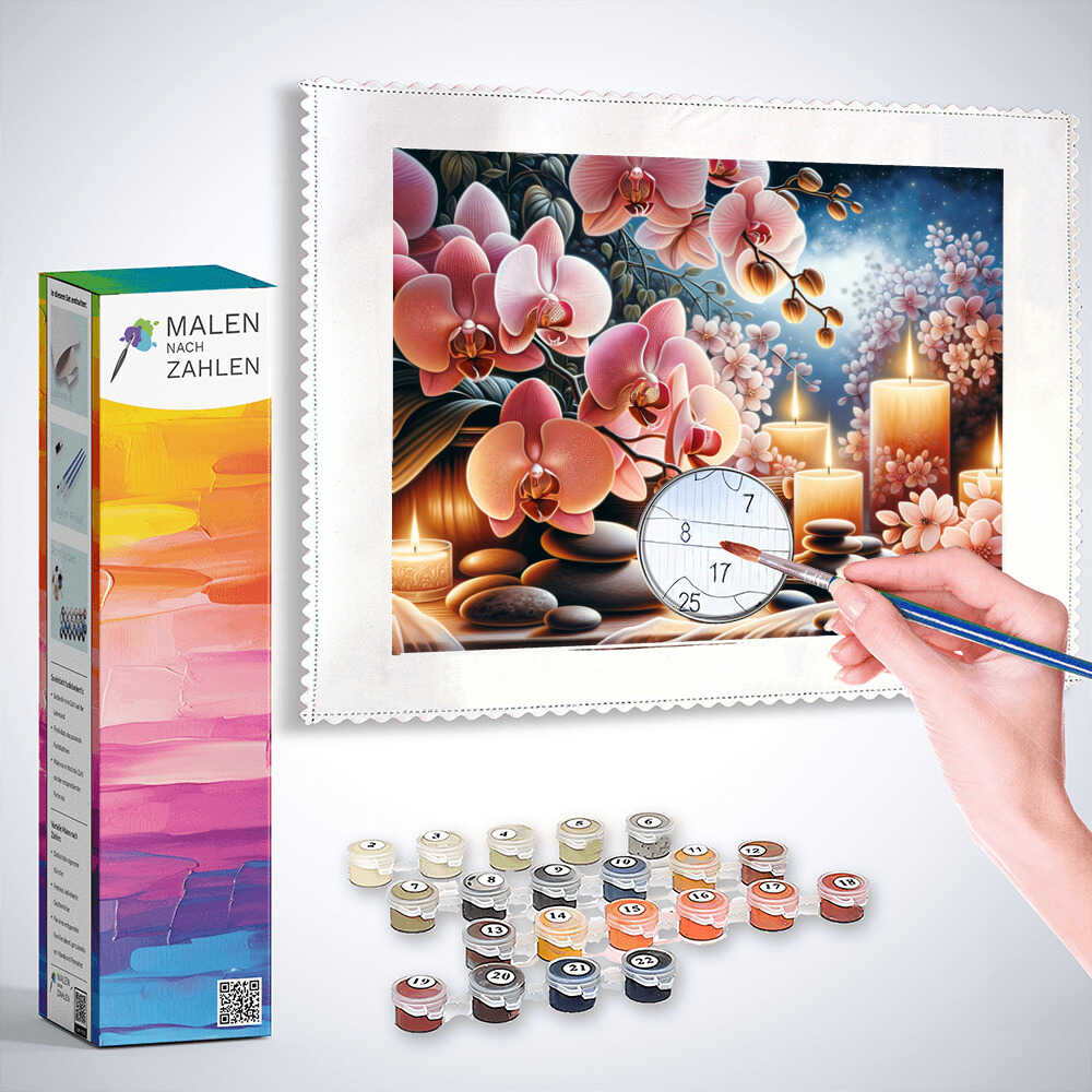 Malen nach Zahlen - Romantische Atmosphäre