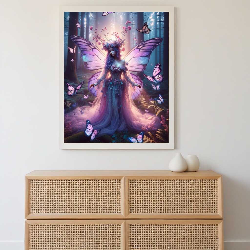 Malen nach Zahlen - Schmetterlingselfe