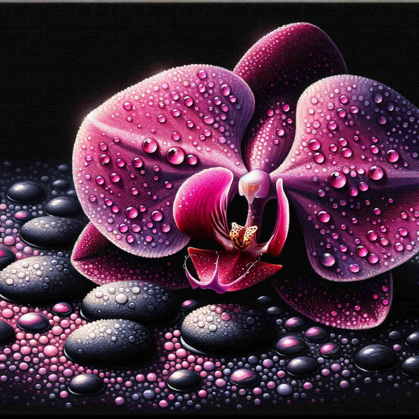 Malen nach Zahlen - Orchidee, groß