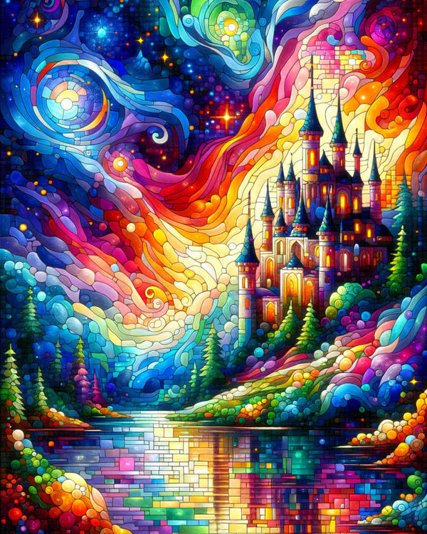 Malen nach Zahlen - Mosaik Märchen