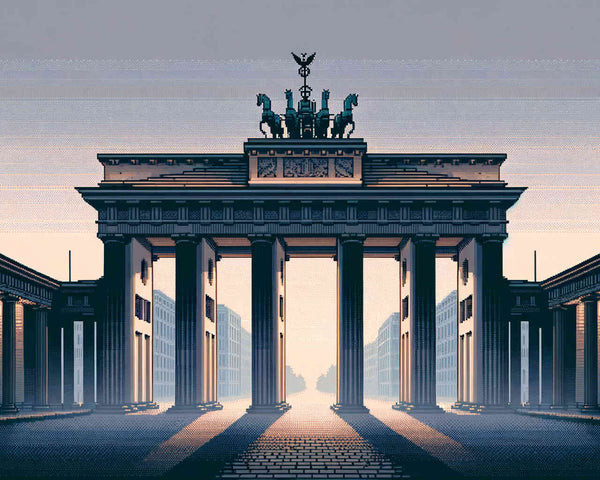 Malen nach Zahlen - Berlin Brandenburger Tor