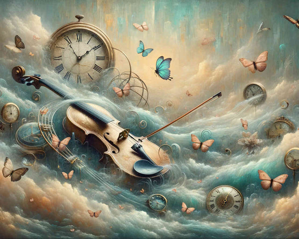 Malen nach Zahlen - Violinen der Zeit