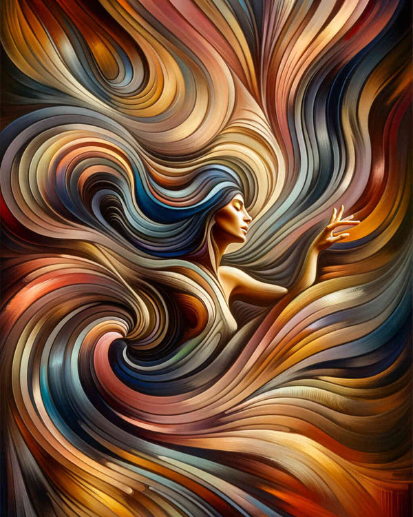 Malen nach Zahlen - Schwungvoll