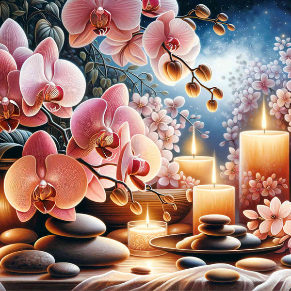 Malen nach Zahlen - Romantische Atmosphäre