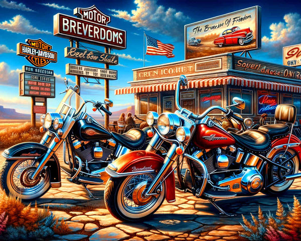 Malen nach Zahlen - Harleytreff