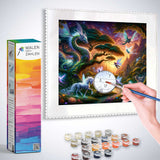 Painting by numbers kit for 