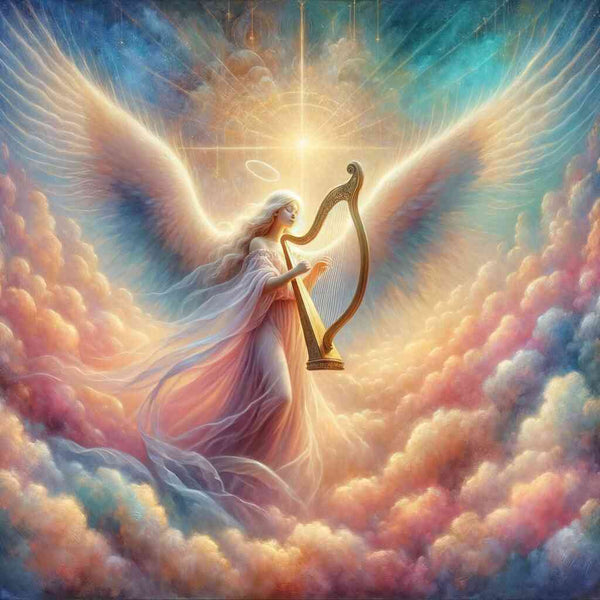 Malen nach Zahlen - Engel mit Harve