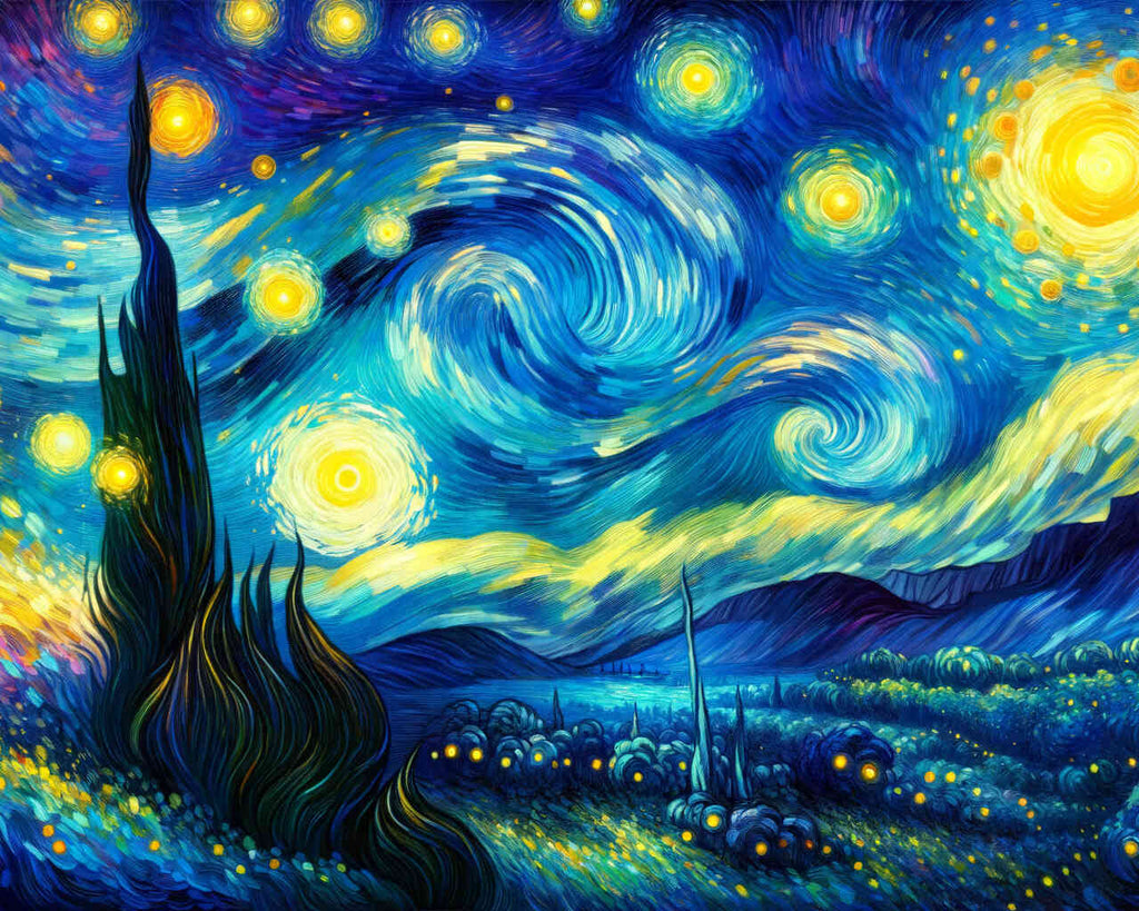 Vincent van Goghs Sternennacht - Klassiker