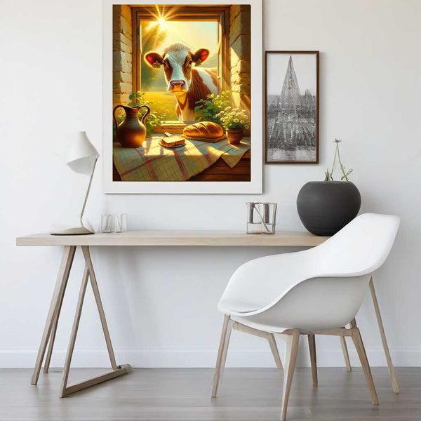 Malen nach Zahlen - Gutenmorgen Kuh