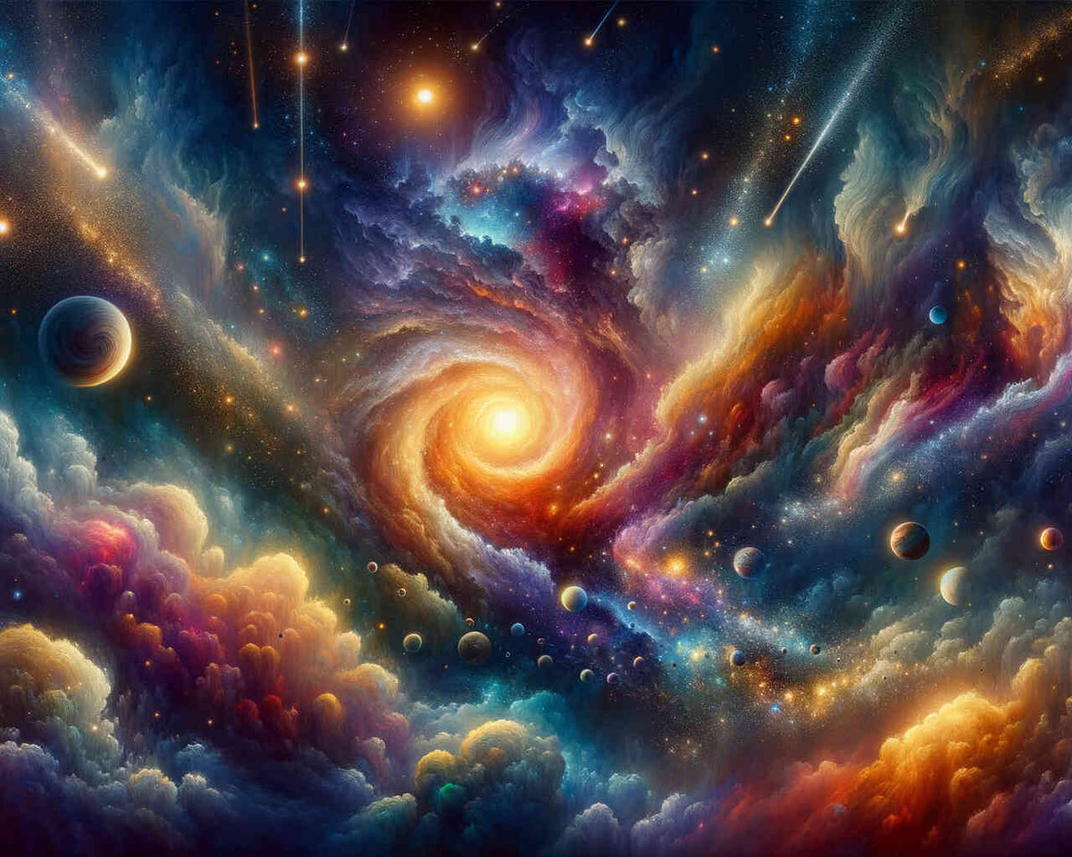 Malen nach Zahlen - Universe