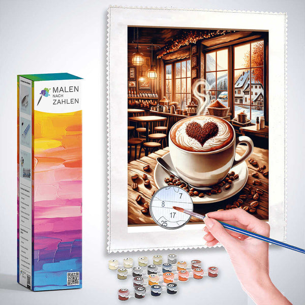 Malen nach Zahlen - Coffee