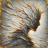 Abstraktes Kunstwerk 