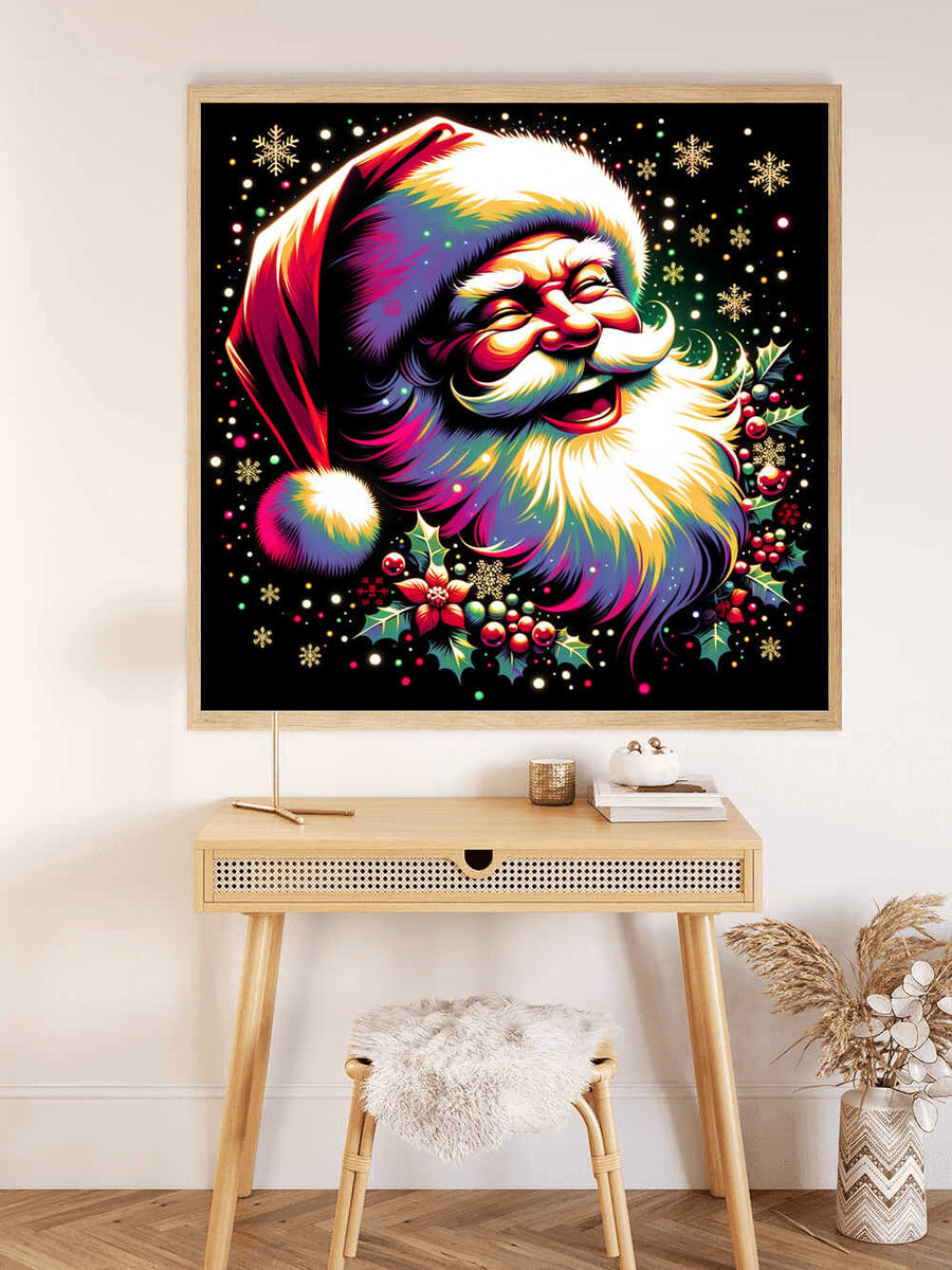 Malen nach Zahlen - Weihnachtsmann, Comic