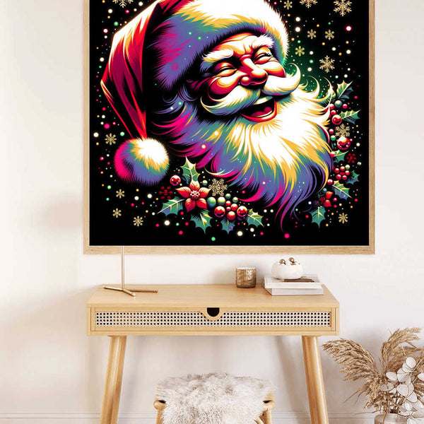 Malen nach Zahlen - Weihnachtsmann, Comic