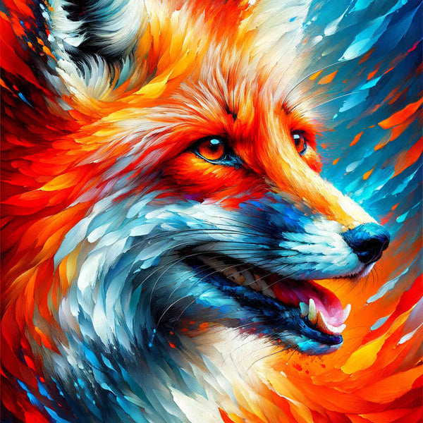 Malen nach Zahlen - Farbimpression Fuchs