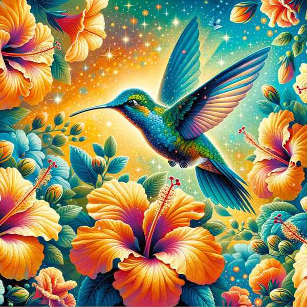 Kolibri – Malen nach Zahlen