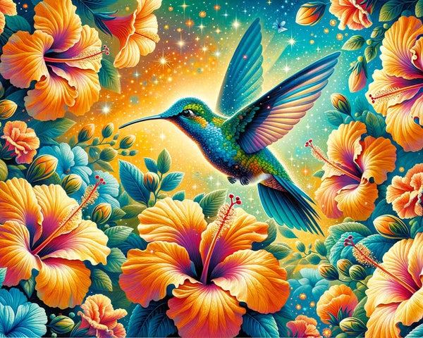 Kolibri – Malen nach Zahlen